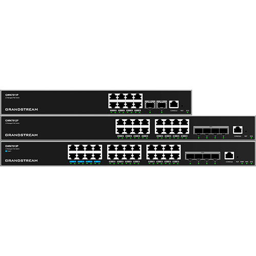 Grandstream GWN7811(P) - GWN7812P - GWN7813P Network Switch