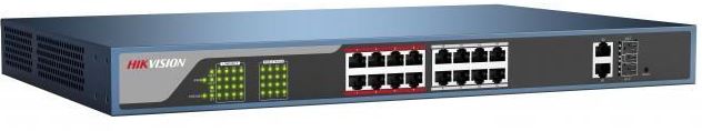 Hikvision 16 ports PoE Network Switch – DS-3E1518P-EI/M model DS-3E1518P-EI/M