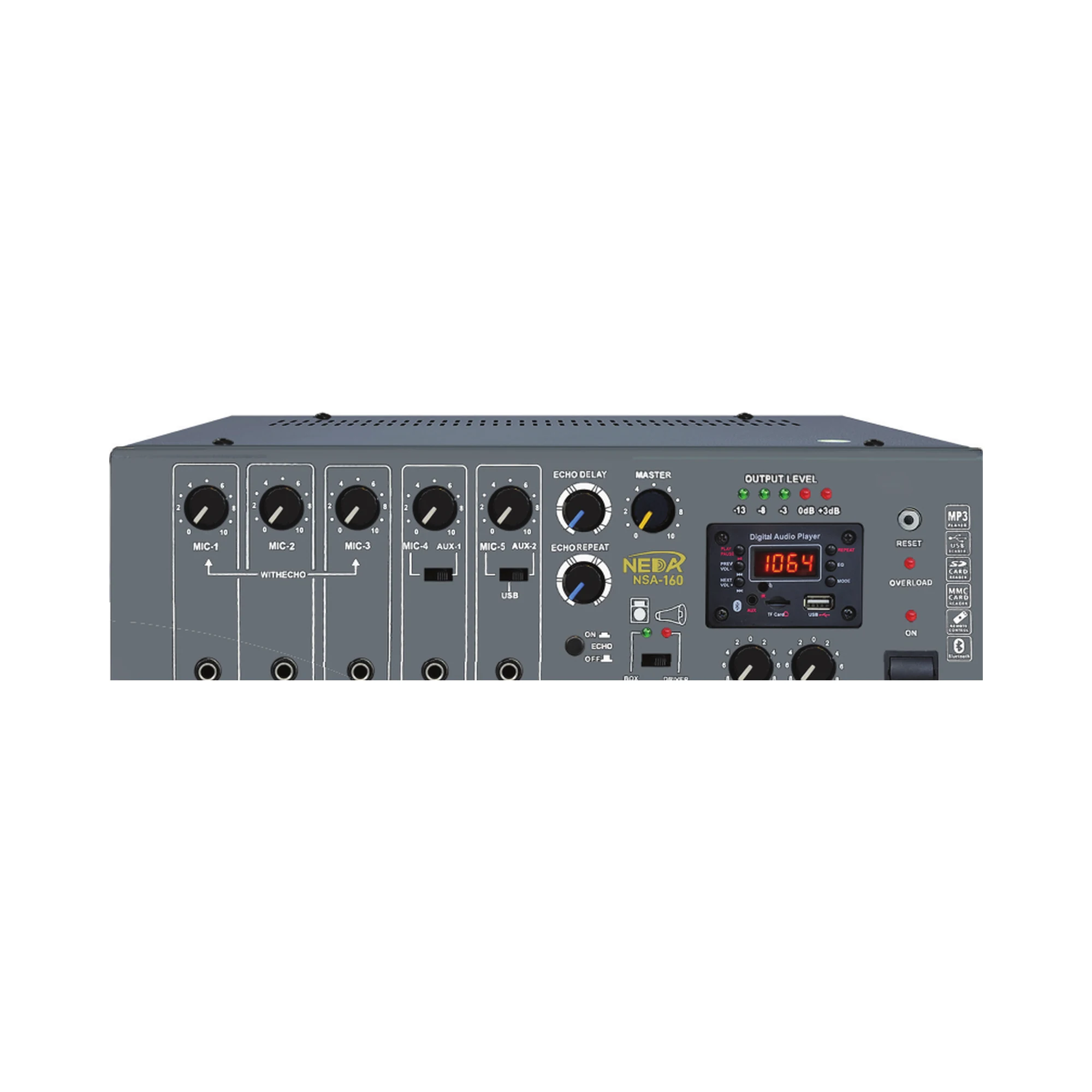 NEDA NSA-160 160W Mixer Amplifier