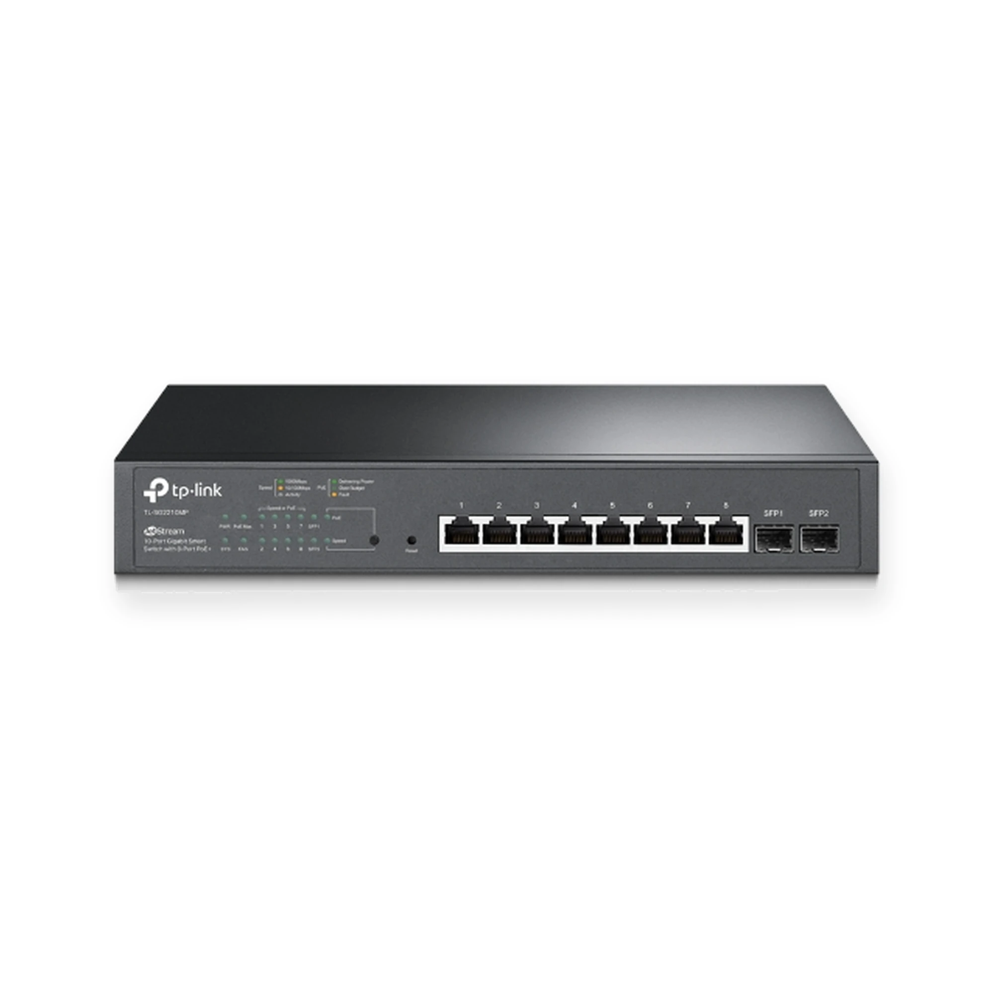 TP-Link Omada TL-SG2210MP 8-Port PoE+ Managed Switch