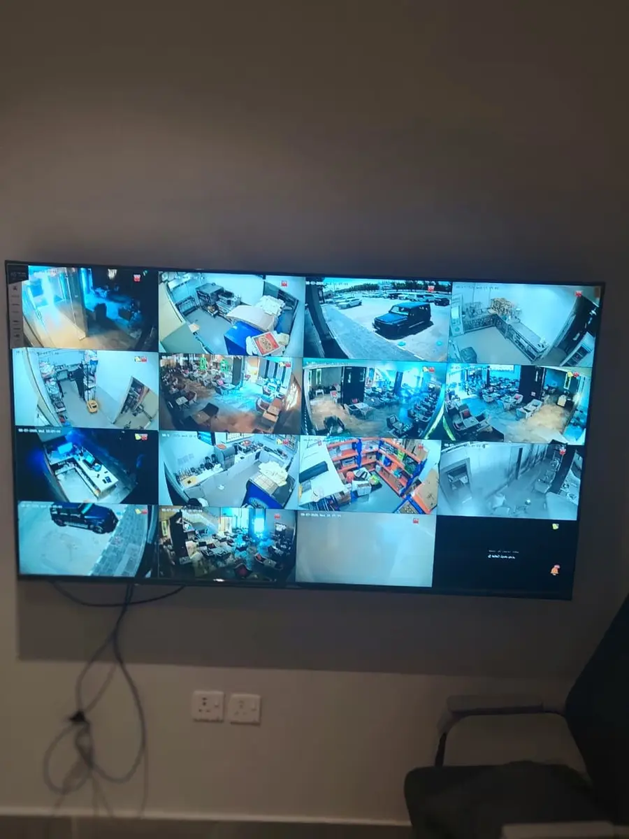Commercial CCTV monitoring project