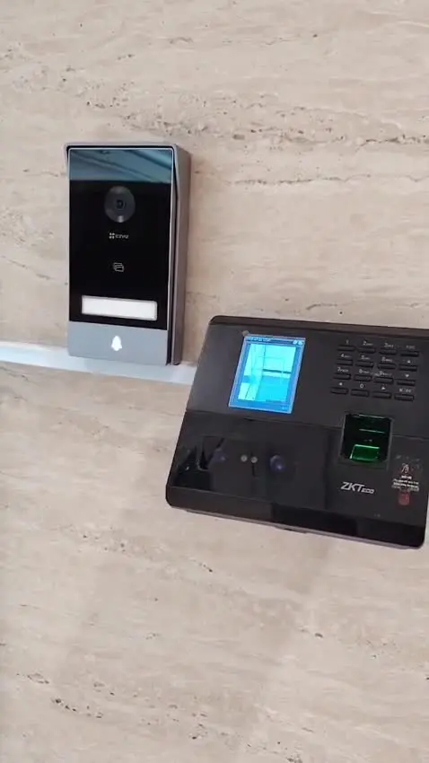 Intercom and access control installation