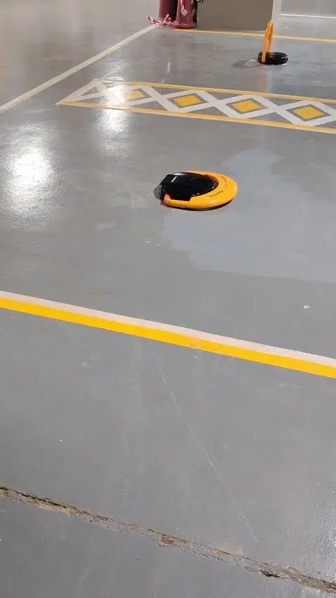 Sensor controlled parking space lock
